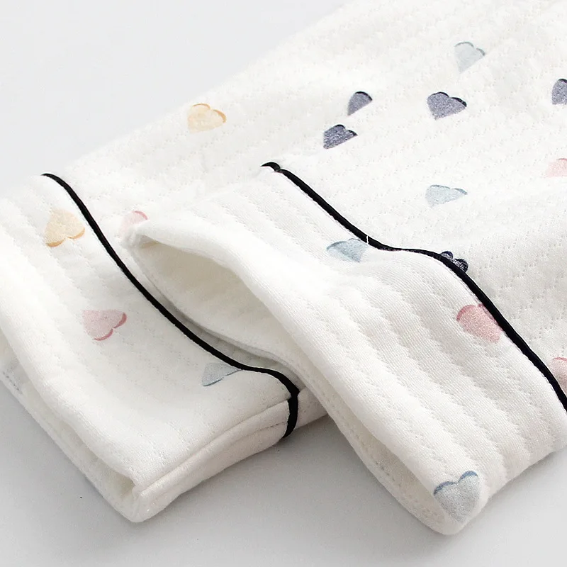 Japanese ladies pajamas set 2026 new autumn and winter air cotton layer thickening long-sleeved cute home clothes pure cotton He979e0c5d0094da09df2bbb743e14f1dV