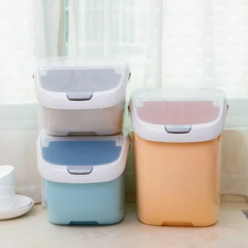 Rice Storage Box Sealed Moisture-Proof Large Capacity Grain Flour Container Kitchen Rice Storage Box Flip Cover
Rice Storage Box Sealed Moisture-Proof Large Capacity Grain Flour Container Kitchen Rice Storage Box Flip Cover