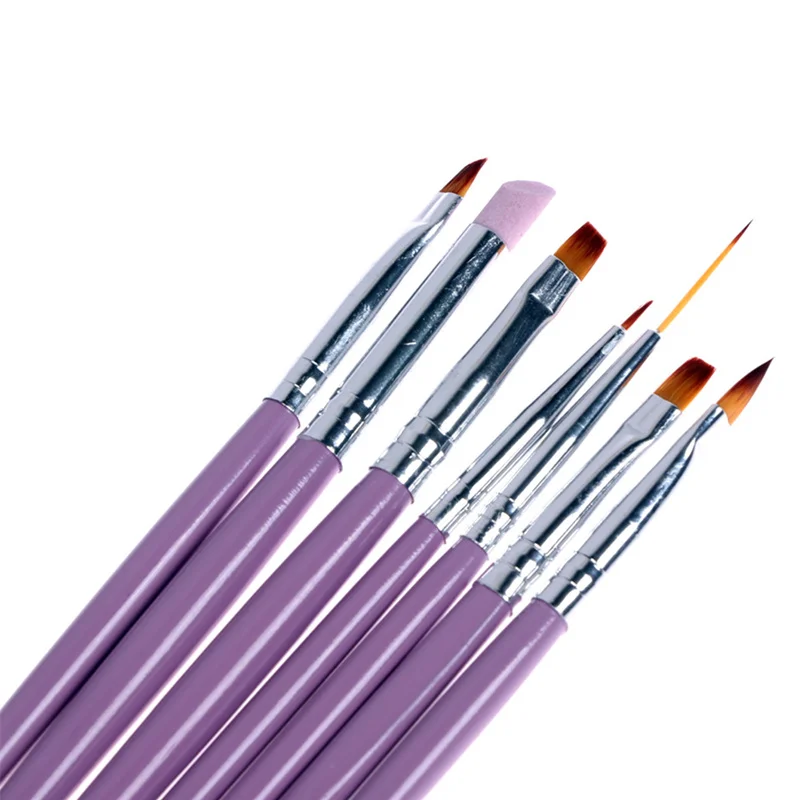 7Pcs Plastic Nail Art Pen Tips Gel Polishing Manicure Tool Women Nail Painting Brush Decorations 
7Pcs Plastic Nail Art Pen Tips Gel Polishing Manicure Tool Women Nail Painting Brush Decorations