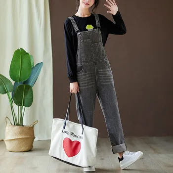 Washed Stretch Denim Rompers European Style Jean Jumpsuit Bleached Cowboy Bib Overalls Trousers Women Suspenders Bodysuits
Washed Stretch Denim Rompers European Style Jean Jumpsuit Bleached Cowboy Bib Overalls Trousers Women Suspenders Bodysuits