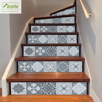 Funlife®18*100cm*6pcs Mediterranean Stair Riser Sticker Waterproof PVC Self-adhesive for Stairway Bathroom Kitchen Decor
Funlife®18*100cm*6pcs Mediterranean Stair Riser Sticker Waterproof PVC Self-adhesive for Stairway Bathroom Kitchen Decor
