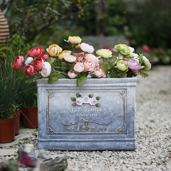 40cm Rectangular Large Rose Pattern Flower Pot European Pastoral Balcony Outdoor Flower Box Decoration Large Caliber Succulent
40cm Rectangular Large Rose Pattern Flower Pot European Pastoral Balcony Outdoor Flower Box Decoration Large Caliber Succulent