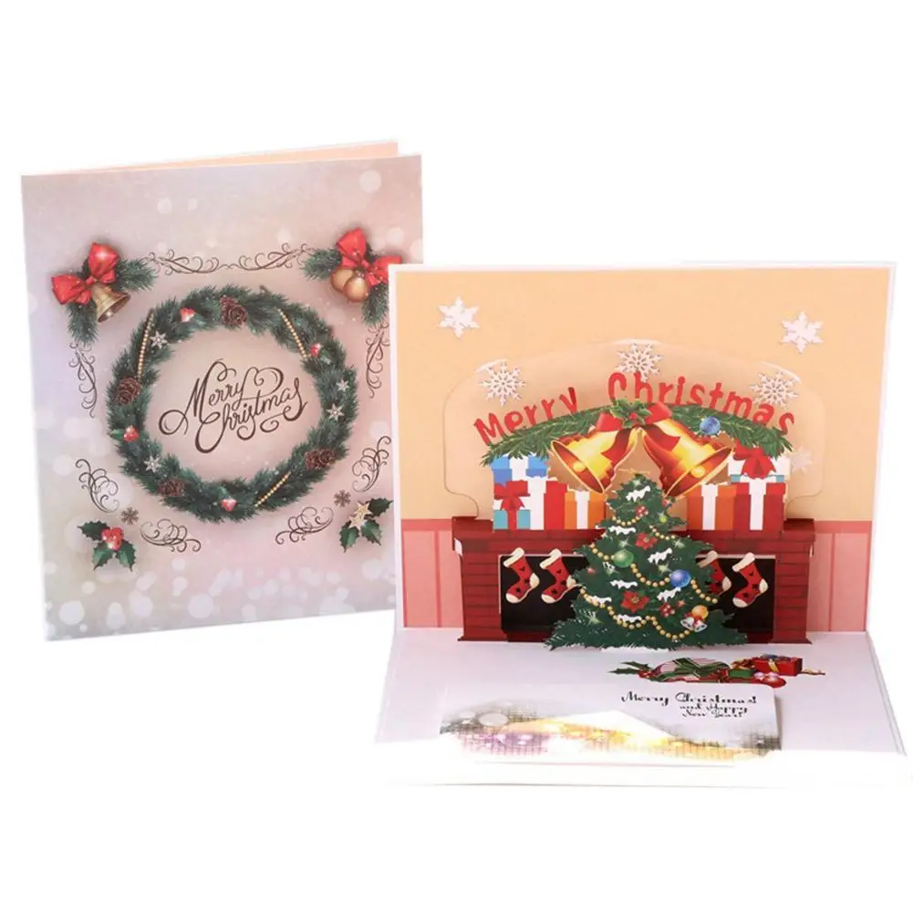Color Printing Christmas 3d Three-dimensional Small Creative Three-dimensional Greeting Tree Card Greeting Card Thanksgivin C0P6
Color Printing Christmas 3d Three-dimensional Small Creative Three-dimensional Greeting Tree Card Greeting Card Thanksgivin C0P6
