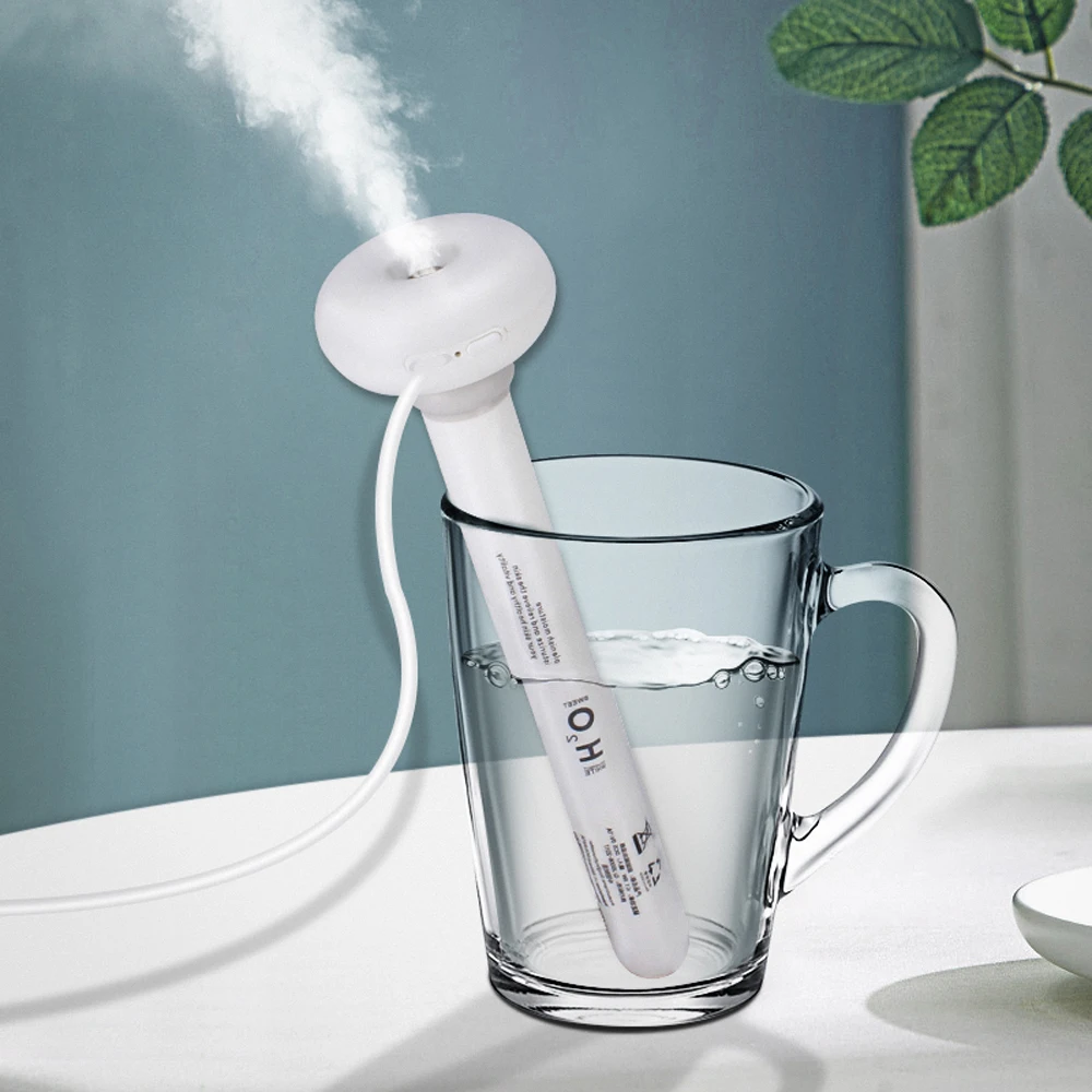 White Adjustable Height Donut USB Humidifier Portable Ultrasonic Mist Maker Aroma Diffuser for Home Office Air Humidifiers
White Adjustable Height Donut USB Humidifier Portable Ultrasonic Mist Maker Aroma Diffuser for Home Office Air Humidifiers