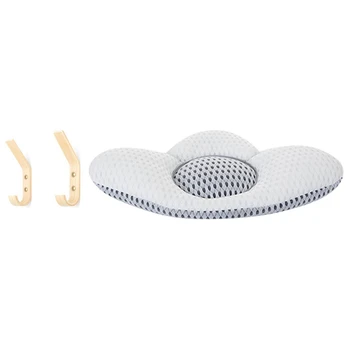 2 Pcs Wood Coat Hook Wall Mounted Vintage Single Hook & 1Pcs Leaf Shape Back Pillow with Buckwheat Sleep Pillow
2 Pcs Wood Coat Hook Wall Mounted Vintage Single Hook & 1Pcs Leaf Shape Back Pillow with Buckwheat Sleep Pillow