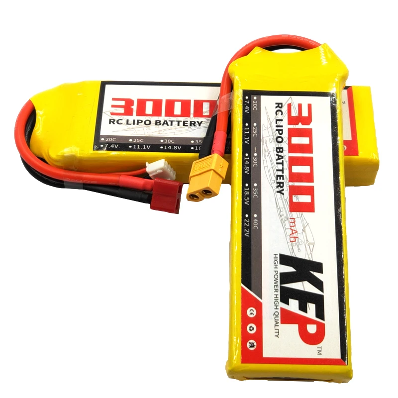 RC lipo battery 2S 3000mAh 7.4v 25C RC LiPo Batteries For Remote Control Model XT60 High Capacity Rechargeable
RC lipo battery 2S 3000mAh 7.4v 25C RC LiPo Batteries For Remote Control Model XT60 High Capacity Rechargeable
