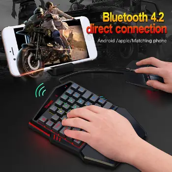 K99 Bluetooth Wireless Version 4.2 Gaming Keyboard Comes with Throne Mouse Set Holder for iphone Samsung Game Accessories
K99 Bluetooth Wireless Version 4.2 Gaming Keyboard Comes with Throne Mouse Set Holder for iphone Samsung Game Accessories