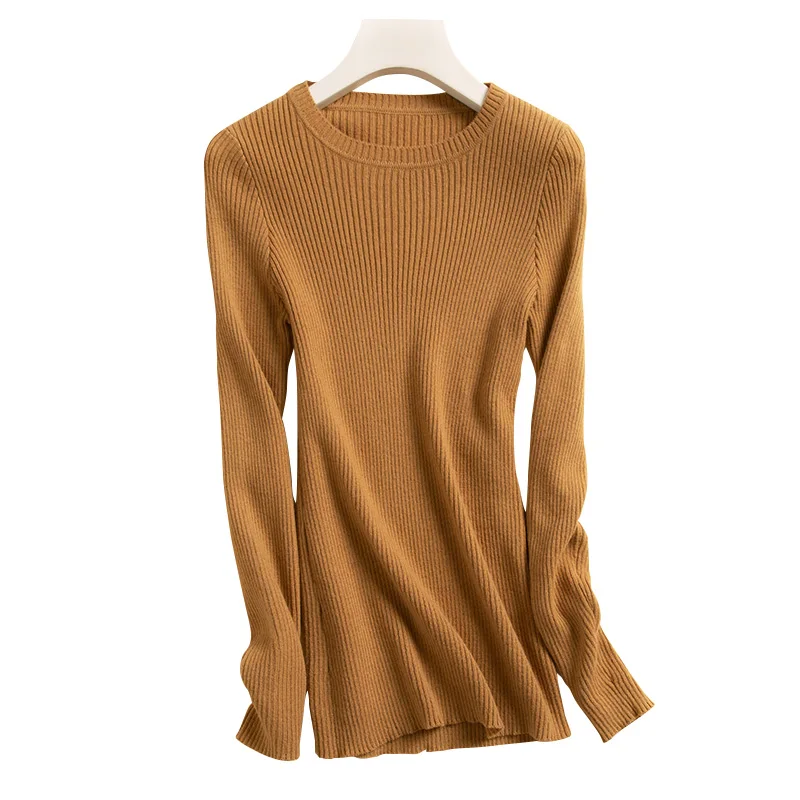 High Quality Knitted Sweaters Women Autumn 2019 Casual Round Neck Solid Color Pullover Woman Knitting Sweater Female Jumper Tops
High Quality Knitted Sweaters Women Autumn 2019 Casual Round Neck Solid Color Pullover Woman Knitting Sweater Female Jumper Tops