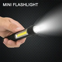 COB LED Mini Flashlight Pen Light Work Inspection Keychain LED Flashlight Torch Lamp Magnetic Base Small Flashlights
COB LED Mini Flashlight Pen Light Work Inspection Keychain LED Flashlight Torch Lamp Magnetic Base Small Flashlights