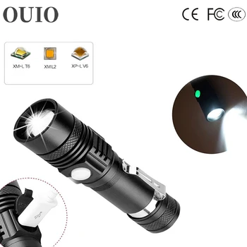 LED torch T6/L2/V6 Power Tips Zoomable Bicycle Light 18650 Rechargeable flashlight USB linterna Bright LED Lamp
LED torch T6/L2/V6 Power Tips Zoomable Bicycle Light 18650 Rechargeable flashlight USB linterna Bright LED Lamp