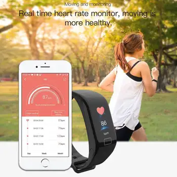 2019 IP67 Waterproof Smart Bracelet F1 Plus Smart Wristbands Sports With Heart Rate Monitoring Sports Fitness tracker
2019 IP67 Waterproof Smart Bracelet F1 Plus Smart Wristbands Sports With Heart Rate Monitoring Sports Fitness tracker