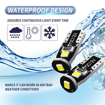 10pcs CANBUS Error Bulbs 12V Wedge Lamp LED Car Tail Bulb Brake Lights Band Decoder Sign T10 3SMD 5050 Led Car Light W5w 194 168 
10pcs CANBUS Error Bulbs 12V Wedge Lamp LED Car Tail Bulb Brake Lights Band Decoder Sign T10 3SMD 5050 Led Car Light W5w 194 168