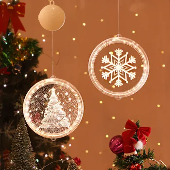 Light String LED Elderly Decoration Christmas Tree Color Printing Disc Copper Wire Curtain Light Waterproof Remote Control USB
Light String LED Elderly Decoration Christmas Tree Color Printing Disc Copper Wire Curtain Light Waterproof Remote Control USB