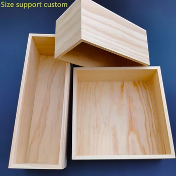 Solid wood boxes large rectangle box customized no top small desktop receive a box
Solid wood boxes large rectangle box customized no top small desktop receive a box