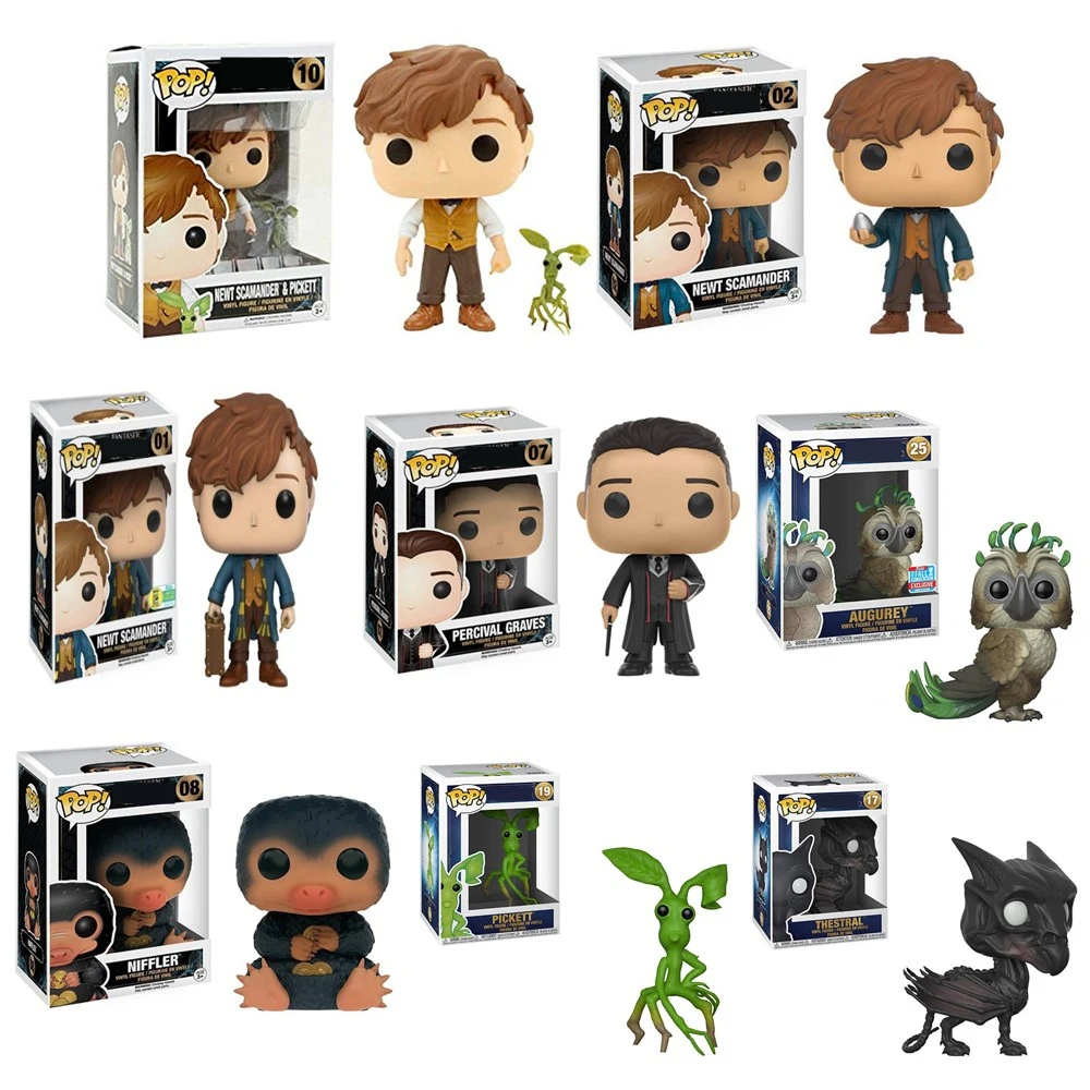 Funko pop Newt Percival Graves Niffler Thestral Augurey Pickett Action Figure Figurine Pop Collectible Model Toys Christmas Gift
Funko pop Newt Percival Graves Niffler Thestral Augurey Pickett Action Figure Figurine Pop Collectible Model Toys Christmas Gift