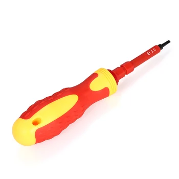 5pcs 500V Insulated Screwdrivers Set with Magnetic Slotted Phillips Pozidriv Bits and Test Pen Electrical Work Repair Tools Kit
5pcs 500V Insulated Screwdrivers Set with Magnetic Slotted Phillips Pozidriv Bits and Test Pen Electrical Work Repair Tools Kit