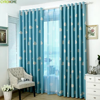 Blue Sky White Cloud Print Curtains for Kid's Bedroom Boys Girls Cartoon Home Decor Window Tulle
Blue Sky White Cloud Print Curtains for Kid's Bedroom Boys Girls Cartoon Home Decor Window Tulle