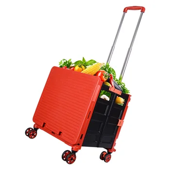 Shopping Grocery Cart with Wheel,Foldable Portable Rolling Trolley Case
Shopping Grocery Cart with Wheel,Foldable Portable Rolling Trolley Case
