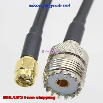 DHL/EMS 100 pcs Cable 8inch SMA male plug to UHF SO239 female jack RG58 RF Pigtail jumper cable with one year warranty-A2
DHL/EMS 100 pcs Cable 8inch SMA male plug to UHF SO239 female jack RG58 RF Pigtail jumper cable with one year warranty-A2