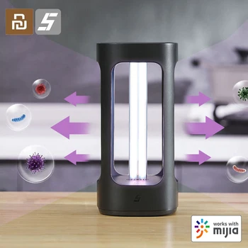FIVE UVC Intelligent Disinfection Sterilization Lamp Human Body Sensor Safe Smart Home sterilizer lamp For Mijia APP Control
FIVE UVC Intelligent Disinfection Sterilization Lamp Human Body Sensor Safe Smart Home sterilizer lamp For Mijia APP Control