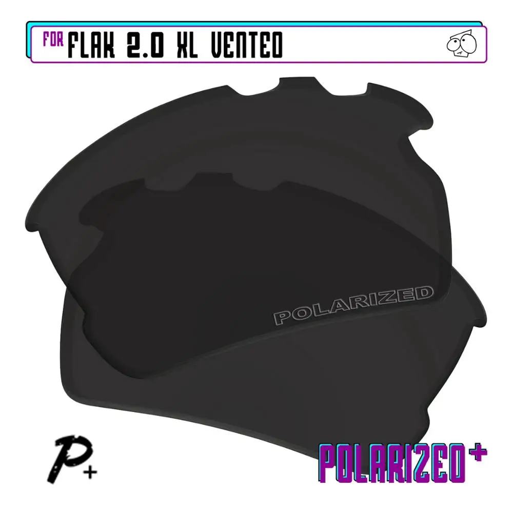 EZReplace Polarized Replacement Lenses for - Oakley Flak 2.0 XL Vented Sunglasses - Black P Plus
EZReplace Polarized Replacement Lenses for - Oakley Flak 2.0 XL Vented Sunglasses - Black P Plus