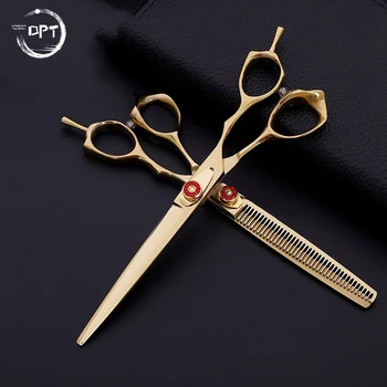 DPT Stainless Steel Professional Pet Grooming Scissors High-Quality Dog Sharp Straight Cutting Scissors Set Animal Shears Tools
DPT Stainless Steel Professional Pet Grooming Scissors High-Quality Dog Sharp Straight Cutting Scissors Set Animal Shears Tools