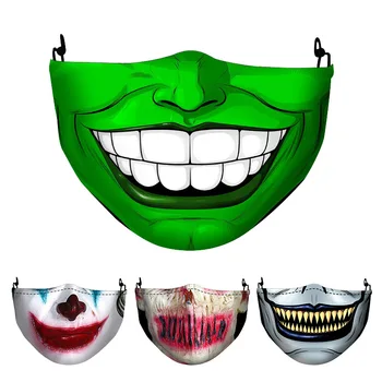Black Horror Design Halloween Ghost Skull Face Mask Print Washable Masks Adult Cosplay Mouth Masks Protective Dust Proof
Black Horror Design Halloween Ghost Skull Face Mask Print Washable Masks Adult Cosplay Mouth Masks Protective Dust Proof