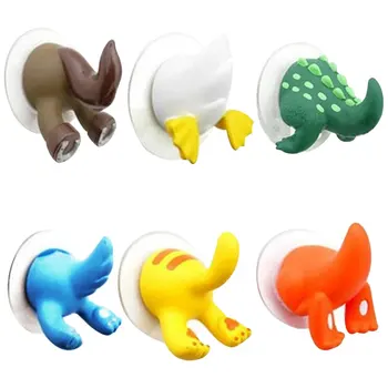 1pc Lovely Cartoon Animal Tail Shape Sucker Hook Kitchen Bathroom Wall Hook Strong Vacuum Suction Cup Key Towel Hanger Hooks 
1pc Lovely Cartoon Animal Tail Shape Sucker Hook Kitchen Bathroom Wall Hook Strong Vacuum Suction Cup Key Towel Hanger Hooks