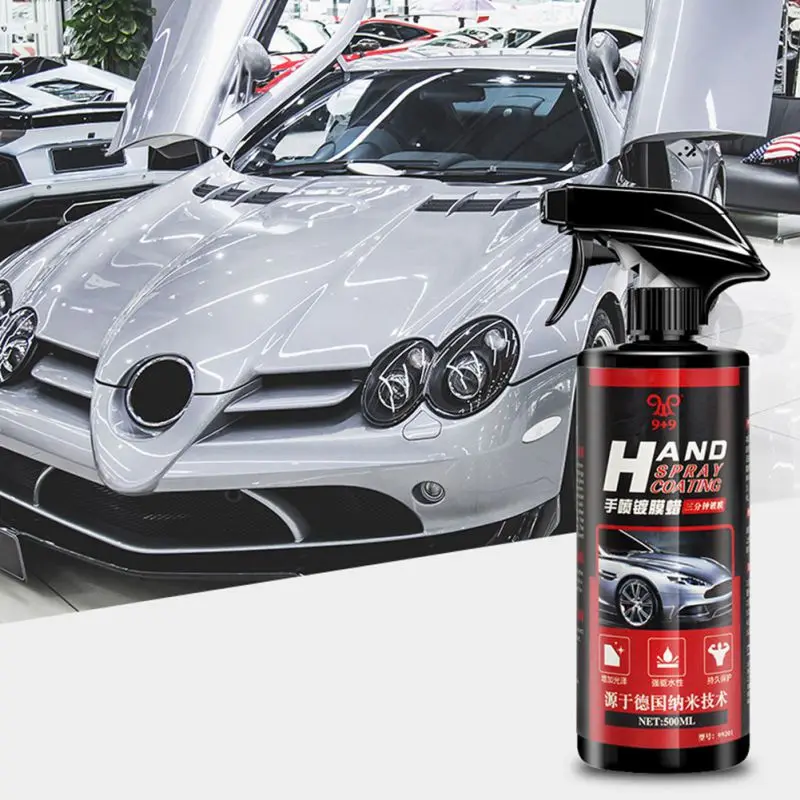 Ceramic Spray Coating Car Polish Spray Sealant Top Coat Quick Nano-Coating 500ML Quick Coat Ceramic Waterless Wash Shine Protect
Ceramic Spray Coating Car Polish Spray Sealant Top Coat Quick Nano-Coating 500ML Quick Coat Ceramic Waterless Wash Shine Protect