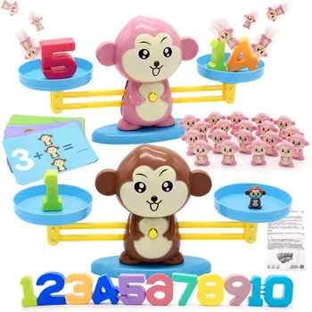 Addition And Subtraction Board Games Scale Monkey Toy Neutral Plastic Improve Arithmetic Ability Exercise Grasping Ability Hot!
Addition And Subtraction Board Games Scale Monkey Toy Neutral Plastic Improve Arithmetic Ability Exercise Grasping Ability Hot!