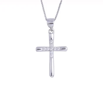 Classic Zircon Big Cross Female Pendants 925 Sterling Silver Cross Necklaces For Women Long Chain Collar Fashion Jewelry
Classic Zircon Big Cross Female Pendants 925 Sterling Silver Cross Necklaces For Women Long Chain Collar Fashion Jewelry
