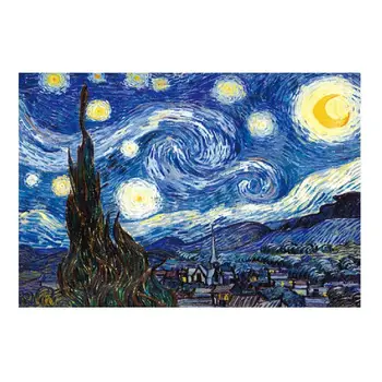 Starry Night Puzzles 1000 pieces Paper Puzzle toys for adults children kids games educational gifts
Starry Night Puzzles 1000 pieces Paper Puzzle toys for adults children kids games educational gifts