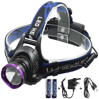 Zoomable T6 LED Headlamp 2000LM Waterproof Forehead Torch 18650 3 Mode Headlight Rechargeable Head Lamp with Charger
Zoomable T6 LED Headlamp 2000LM Waterproof Forehead Torch 18650 3 Mode Headlight Rechargeable Head Lamp with Charger
