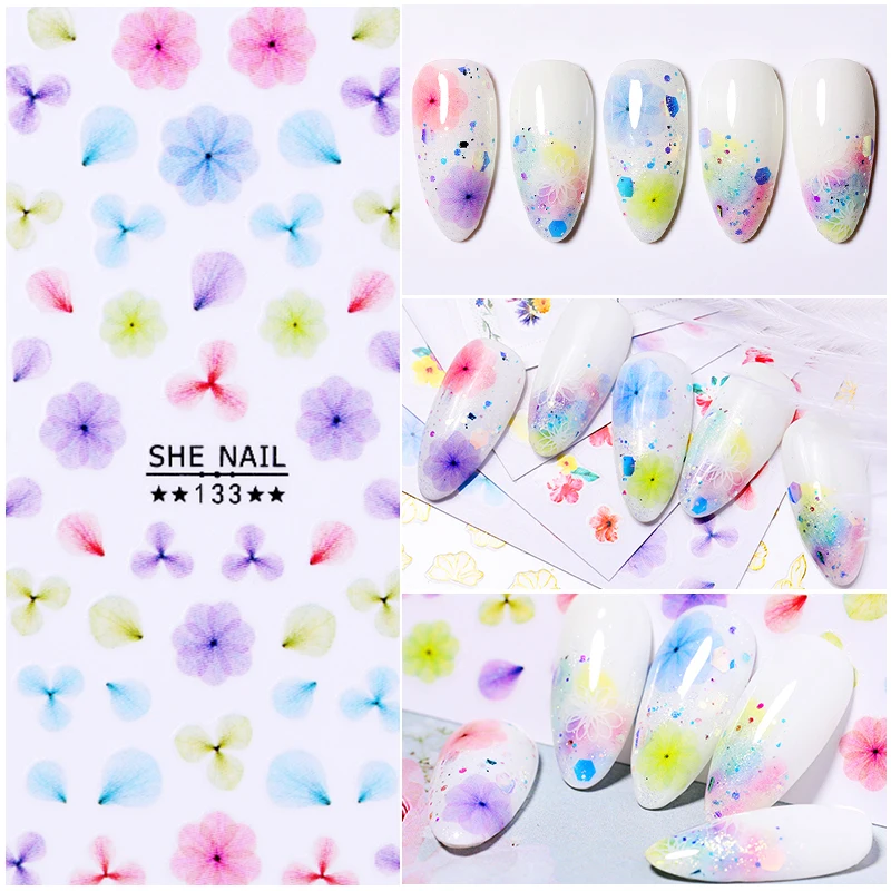 1 Sheet Nail Water Decals Stickers Hydrangea Flowers Mixed Patterns Transfer Sticker Nail Art Decoration
1 Sheet Nail Water Decals Stickers Hydrangea Flowers Mixed Patterns Transfer Sticker Nail Art Decoration