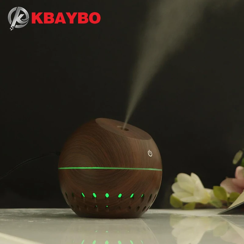 KBAYBO 130ml humidifier mini wood grain with color LED light electronic ultrasonic aroma diffuser air aromatherapy purifier home
KBAYBO 130ml humidifier mini wood grain with color LED light electronic ultrasonic aroma diffuser air aromatherapy purifier home