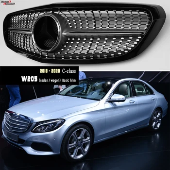 Black Radiator Grille for Mercedes C Class 2015 - 2017 (Pre-Facelifted) W205 Sedan S205 Estate Exclusive Edition Only
Black Radiator Grille for Mercedes C Class 2015 - 2017 (Pre-Facelifted) W205 Sedan S205 Estate Exclusive Edition Only