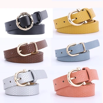 4 Styles Luxury Brand Women Belts Buckle High Quality PU Leather Waist Strap Jeans Trousers Casual Black Ladies Female Waistband
4 Styles Luxury Brand Women Belts Buckle High Quality PU Leather Waist Strap Jeans Trousers Casual Black Ladies Female Waistband