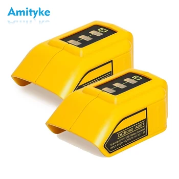 DCB090 DCB184 12V/20V MAX USB Charger Compatible with Dewalt Cordless Power USB Charger Compatible With Electronic Devices
DCB090 DCB184 12V/20V MAX USB Charger Compatible with Dewalt Cordless Power USB Charger Compatible With Electronic Devices
