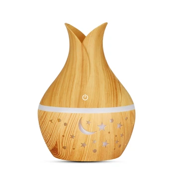 Usb Ultrasonic Air Humidifier Aroma Essential Oil Diffuser with Wood Grain 7 Color Changing LED Lights for Bedroom Living Room L
Usb Ultrasonic Air Humidifier Aroma Essential Oil Diffuser with Wood Grain 7 Color Changing LED Lights for Bedroom Living Room L