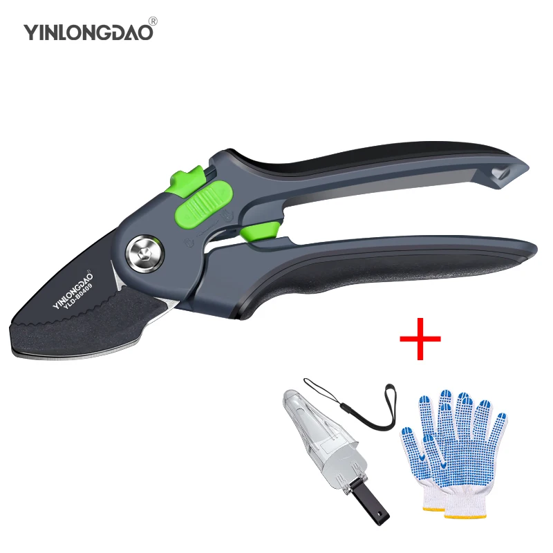 Pruning Shear Garden Tools Labor Saving High Carbon Steel Scissors Gardening Plant Sharp Branch Pruners Protection Hand Durable
Pruning Shear Garden Tools Labor Saving High Carbon Steel Scissors Gardening Plant Sharp Branch Pruners Protection Hand Durable