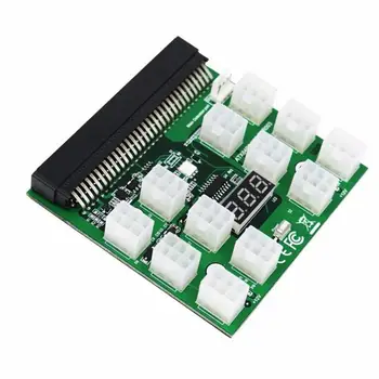 6Pin Power Module Breakout Board Kit with 12 Power Cords for HP 1600W PSU GPU Mining LED Display to Replace Ethereum
6Pin Power Module Breakout Board Kit with 12 Power Cords for HP 1600W PSU GPU Mining LED Display to Replace Ethereum