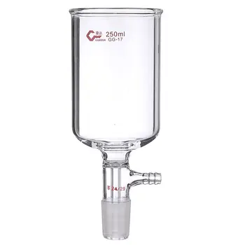 Filtering Funnel 250mL 24/29 Buchner Funnel Filter Funnel Chemistry Laboratory Glassware
Filtering Funnel 250mL 24/29 Buchner Funnel Filter Funnel Chemistry Laboratory Glassware