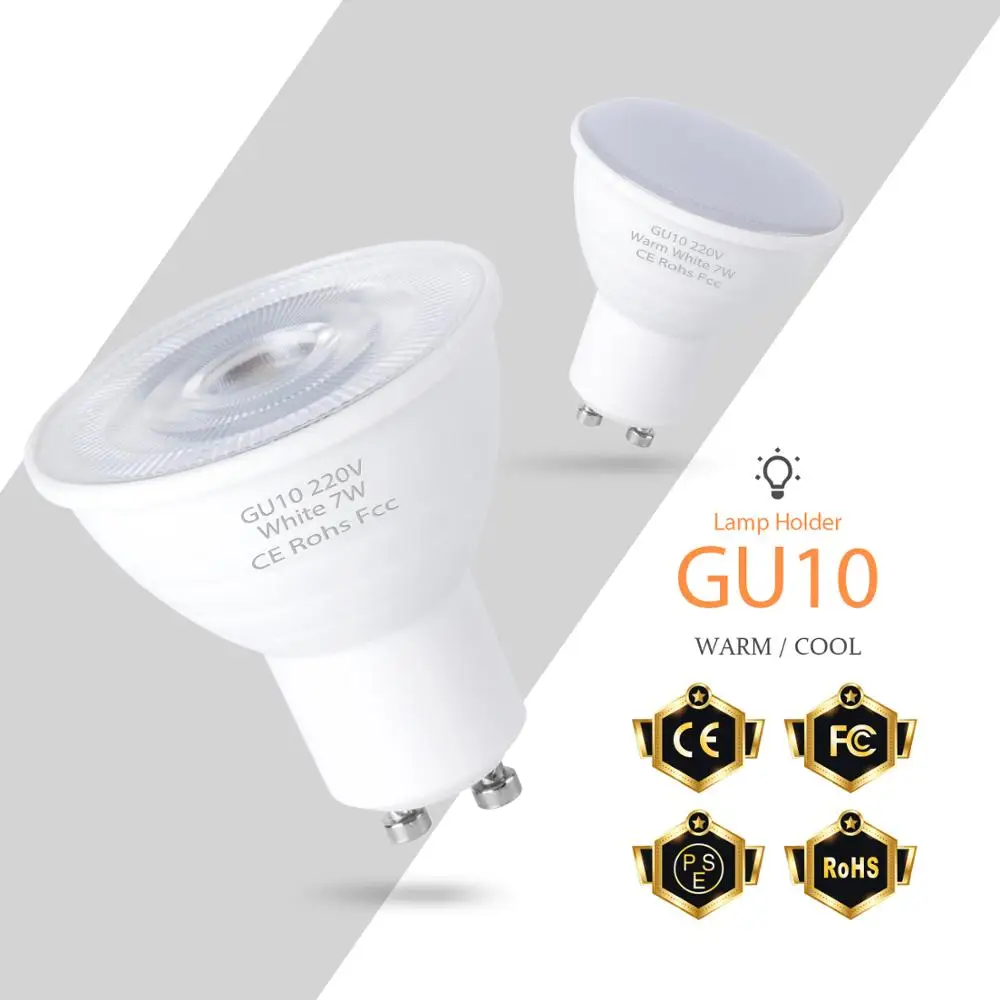 GU10 Led Lamp E27 220V Led Spotlight MR16 Ampoule Led Gu5.3 Spot Light Bulb 5W 7W gu10 Downlight Table Lamp Home Lighting 240V
GU10 Led Lamp E27 220V Led Spotlight MR16 Ampoule Led Gu5.3 Spot Light Bulb 5W 7W gu10 Downlight Table Lamp Home Lighting 240V