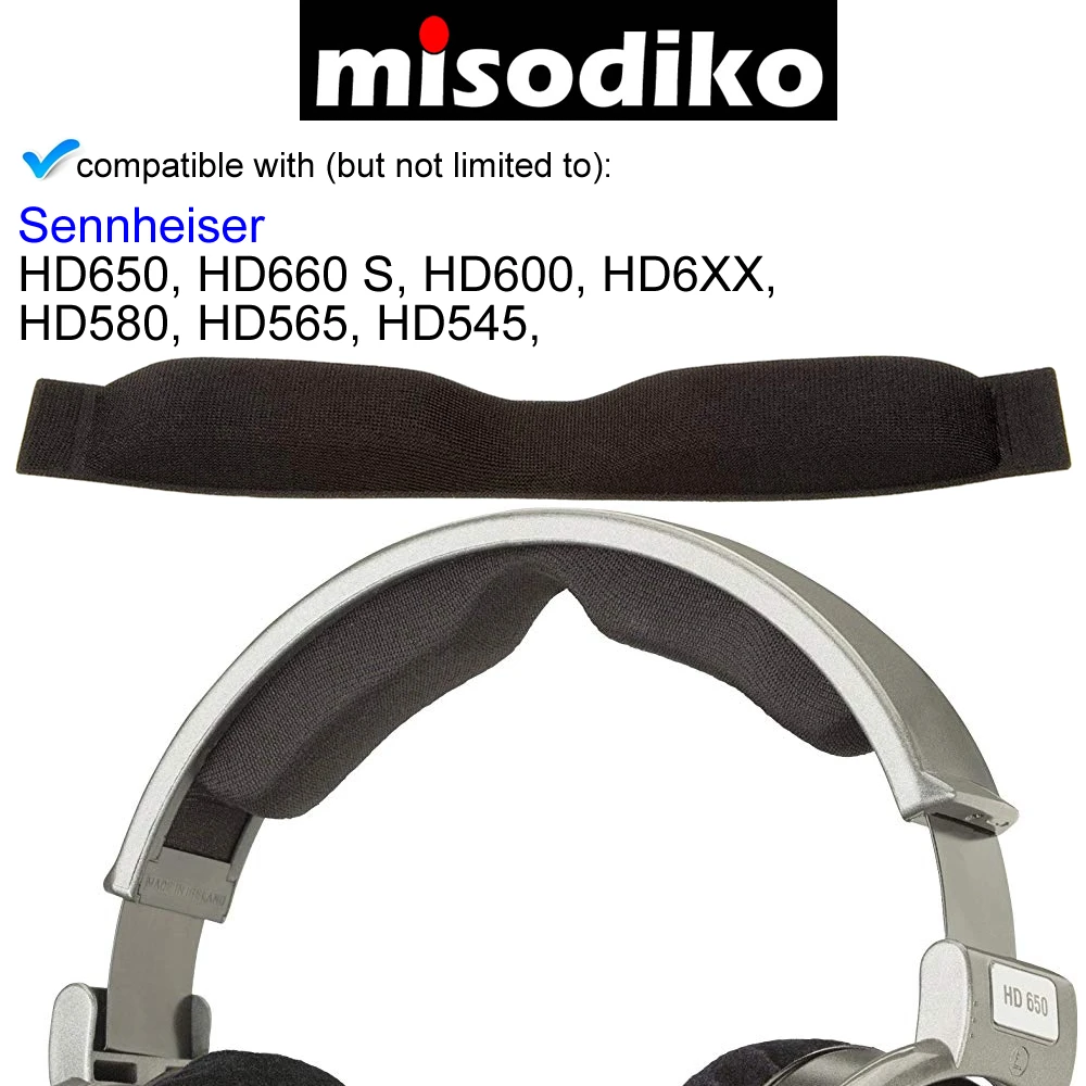 Запасные части misodiko оголовье амбушюры для наушников Sennheiser HD600 / HD650 HD660 S/ HD6XX/ HD580 HD565