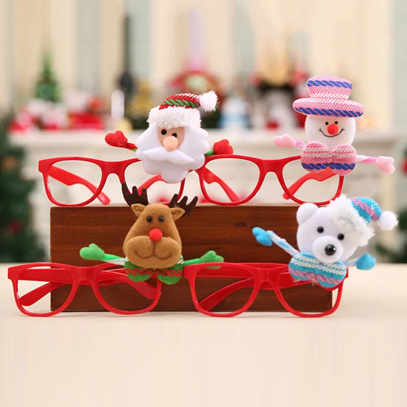 Kids Children's Toy Glasses Frames Christmas Decorative Frame Glasses Santa Claus Snowman Bear Deer Home Party Decoration
Kids Children's Toy Glasses Frames Christmas Decorative Frame Glasses Santa Claus Snowman Bear Deer Home Party Decoration