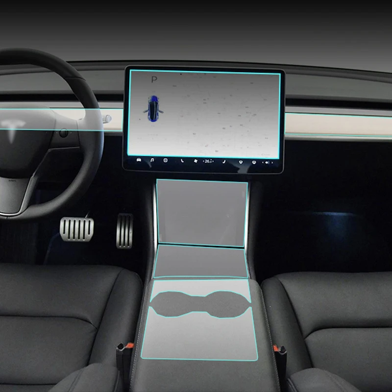 Dedicated Center Console Film TPU Transparent Protective Film Car Stickers For 2019 Tesla Model 3 Navigation Protection Dropship
Dedicated Center Console Film TPU Transparent Protective Film Car Stickers For 2019 Tesla Model 3 Navigation Protection Dropship