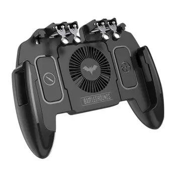 PUBG Six Finger Mobile Joystick Controller Fire Button Shoot Game Controller Cooling Fan Operation Gamepad for IOS Android Phone
PUBG Six Finger Mobile Joystick Controller Fire Button Shoot Game Controller Cooling Fan Operation Gamepad for IOS Android Phone