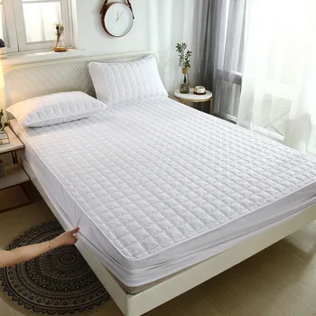 Waterproof Mattress Cover Solid Color Bed Cover Bedspread Sheet Pad Bed Protector Sanding Anti-mites Cover Mattress Hotel
Waterproof Mattress Cover Solid Color Bed Cover Bedspread Sheet Pad Bed Protector Sanding Anti-mites Cover Mattress Hotel