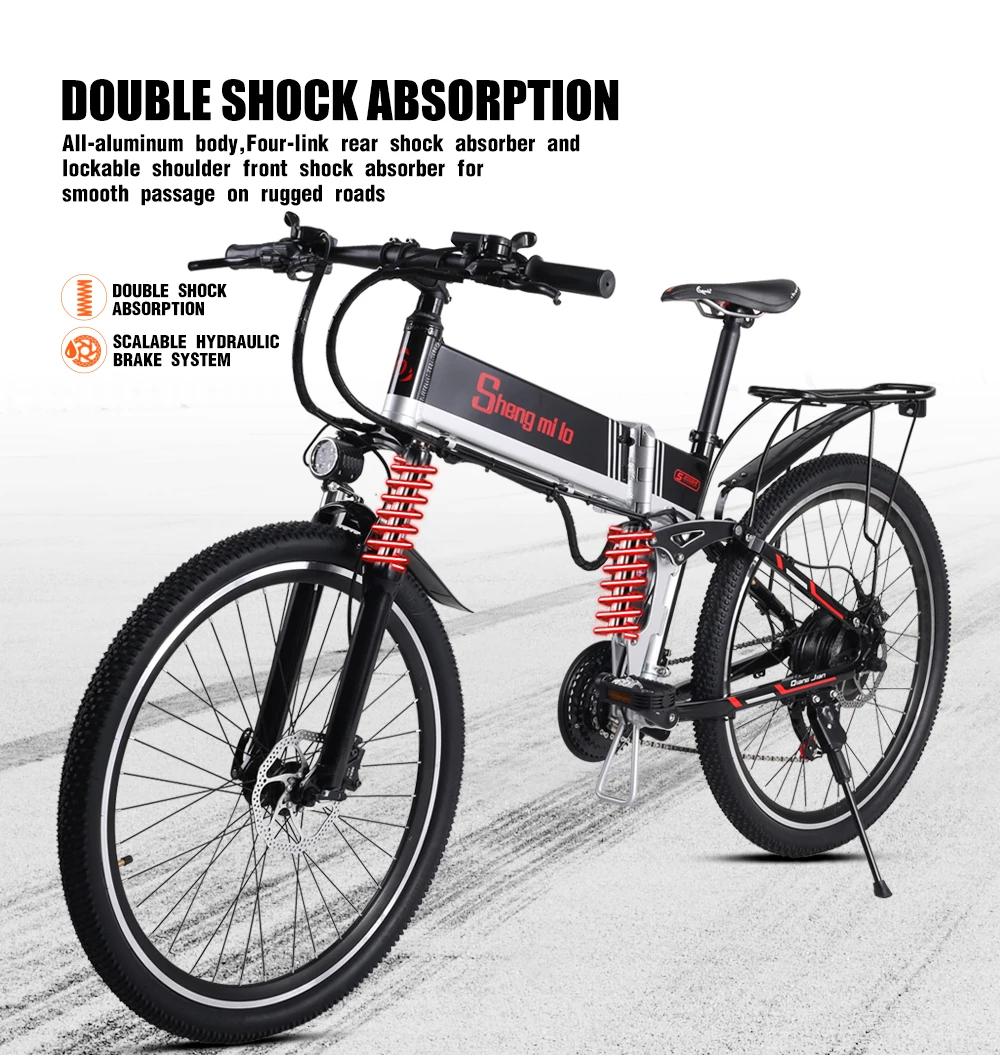 Cheap 26 inch folding electric mountain bike bicycle  off-road  ebike Electric bicycle electric bike  ebike electric bicycle electric 4