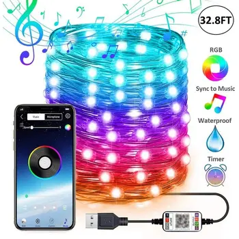 Christmas tree decoration lights LED String lights APP remote control lights Christmas lights decoration Christmas tree
Christmas tree decoration lights LED String lights APP remote control lights Christmas lights decoration Christmas tree